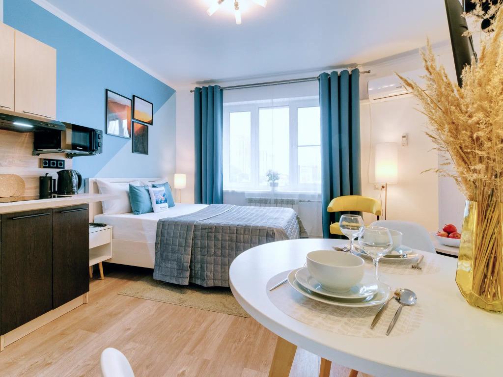 Апартаменты чистый подъезд свежий ремонт рядом аэропорт - главное фото