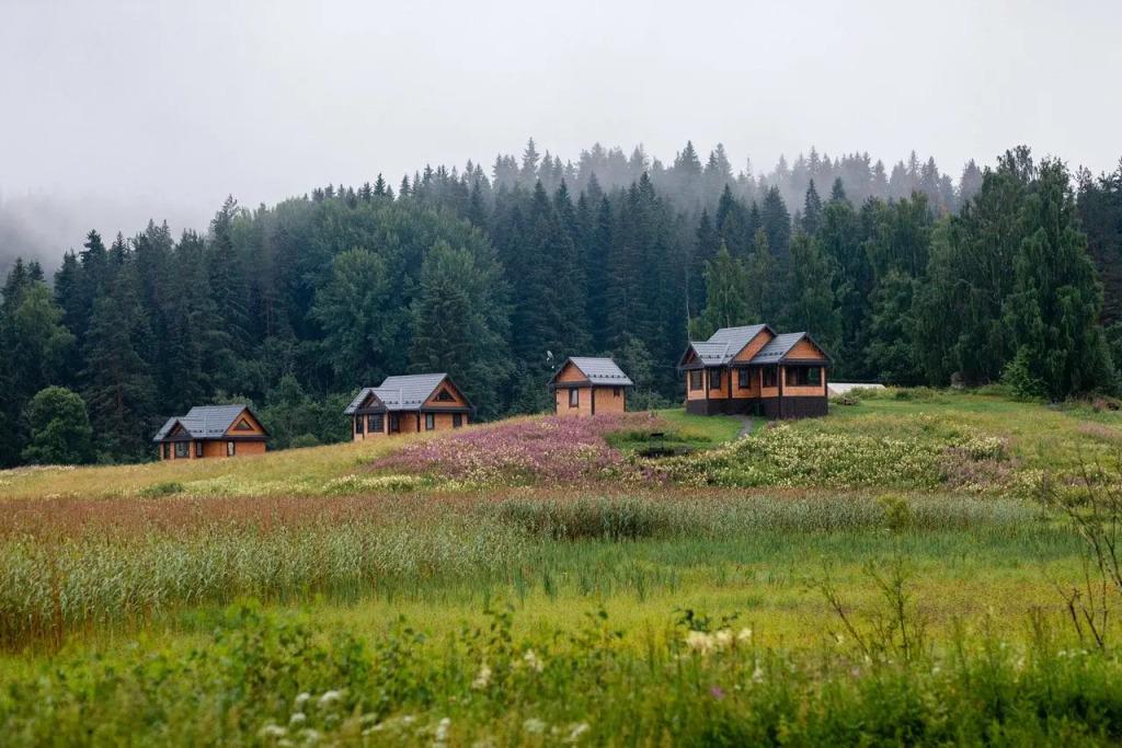 Частный дом 1 с Видом на Озеро Киркколампи и Собственной Сауной - главное фото