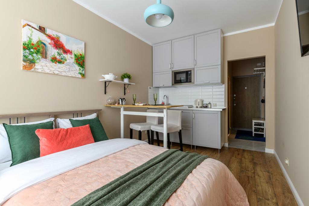 Апартаменты Уютная студия в Зеленогорске среди сосен - главное фото